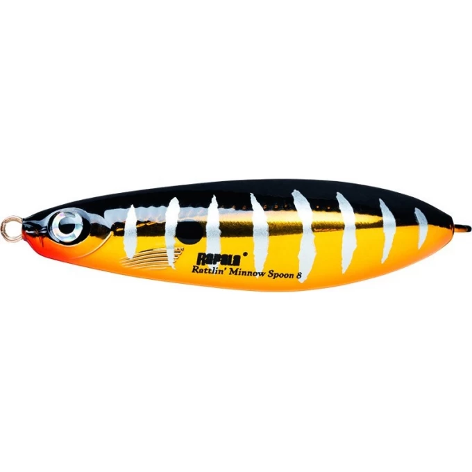 Блесна-незацепляйка RAPALA Rattlin' Minnow Spoon 08 /RTR RMSR08-RTR Блесна-незацепляйка RAPALA Rattlin' Minnow Spoon 08 /RTR RMSR08-RTR